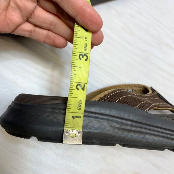 Skechers Sargo Wolters Brown Flip Flops Sandals Mens Size 10 204045 main image 8
